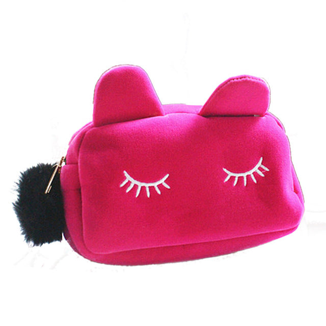 Makeup Bags Cat Design