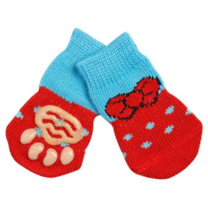 Cat Coats Socks Traction Control for Indoor Wear